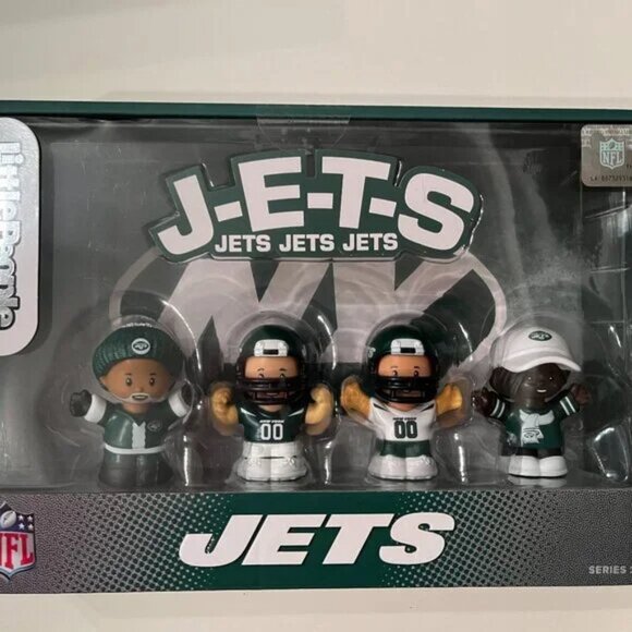 Little People Collector Set - NFL JETS - Fisher Price (hg/x) - Picture 1 of 11